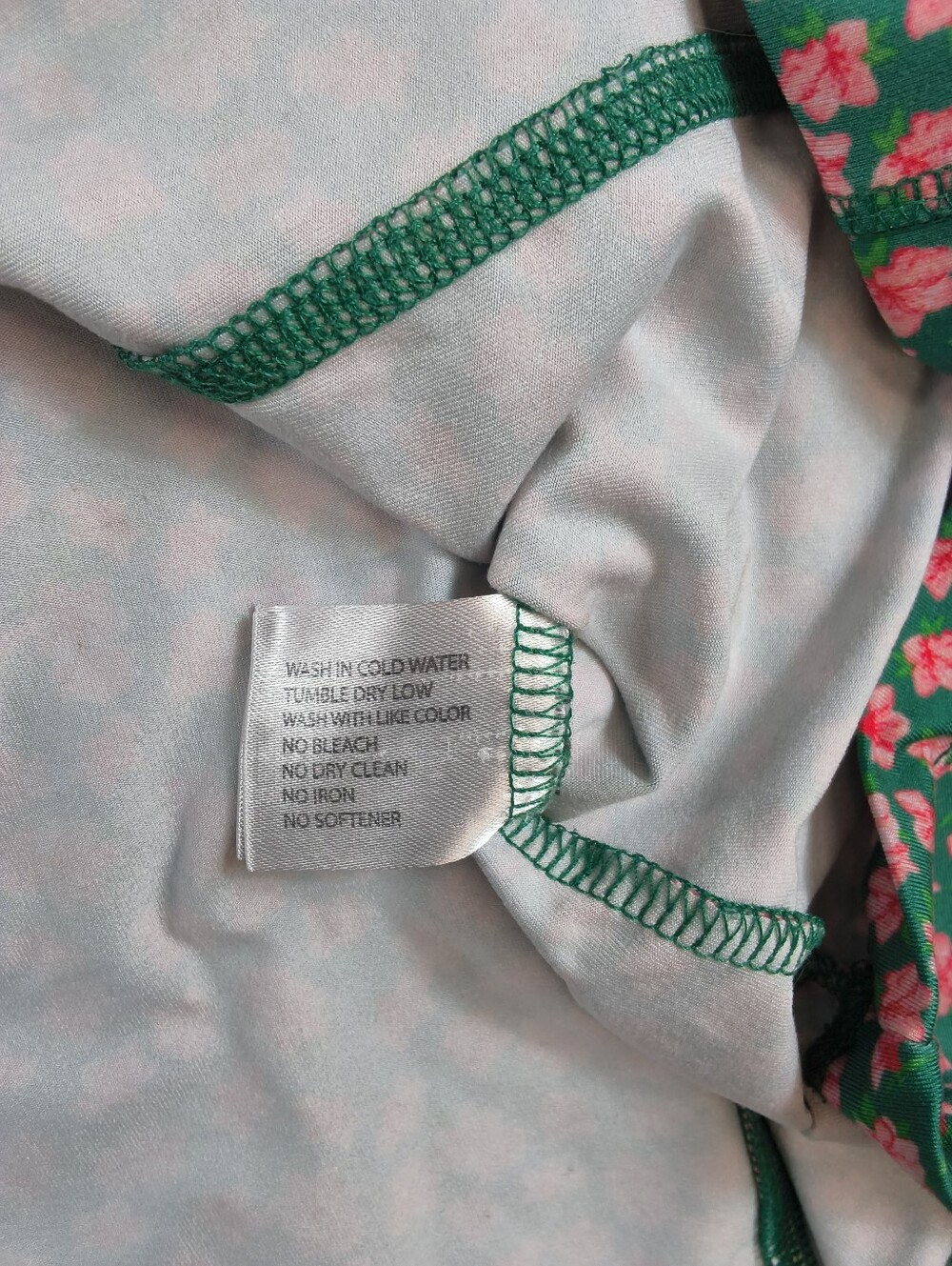 Rhoback Women's Quarter Zip Long Sleeve Golf Size XL Floral Performance Shirt - Picture 4 of 5
